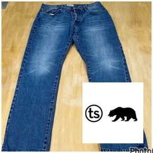 Taylor Stitch Democratic Denim Jeans Men (Actual Sz 34x32) Organic Tailored Fit